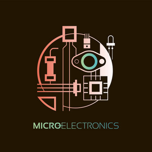 電子元器件標(biāo)志與象征的設(shè)計(jì) 融合無(wú)線電市場(chǎng)、芯片間專門店與互聯(lián)網(wǎng)創(chuàng)意